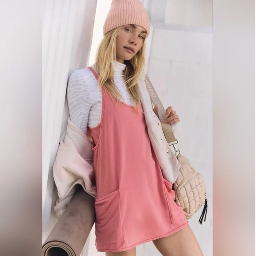 FP Movement Hot Shot Mini Dress in Hibiscus | Size Small